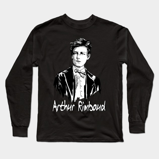 Rimbaud 2 Long Sleeve T-Shirt by HelenaCooper